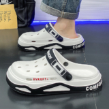 נעלי בית בסגנון קרוקס עם סוליה עבה